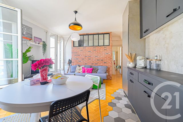 Appartement F3 à vendre - 3 pièces - 45.5 m2 - PARIS - 75012 - ILE-DE-FRANCE - Century 21 Michel Bizot